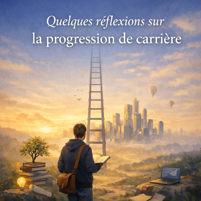 Quelques réflexions sur la progression de carrière