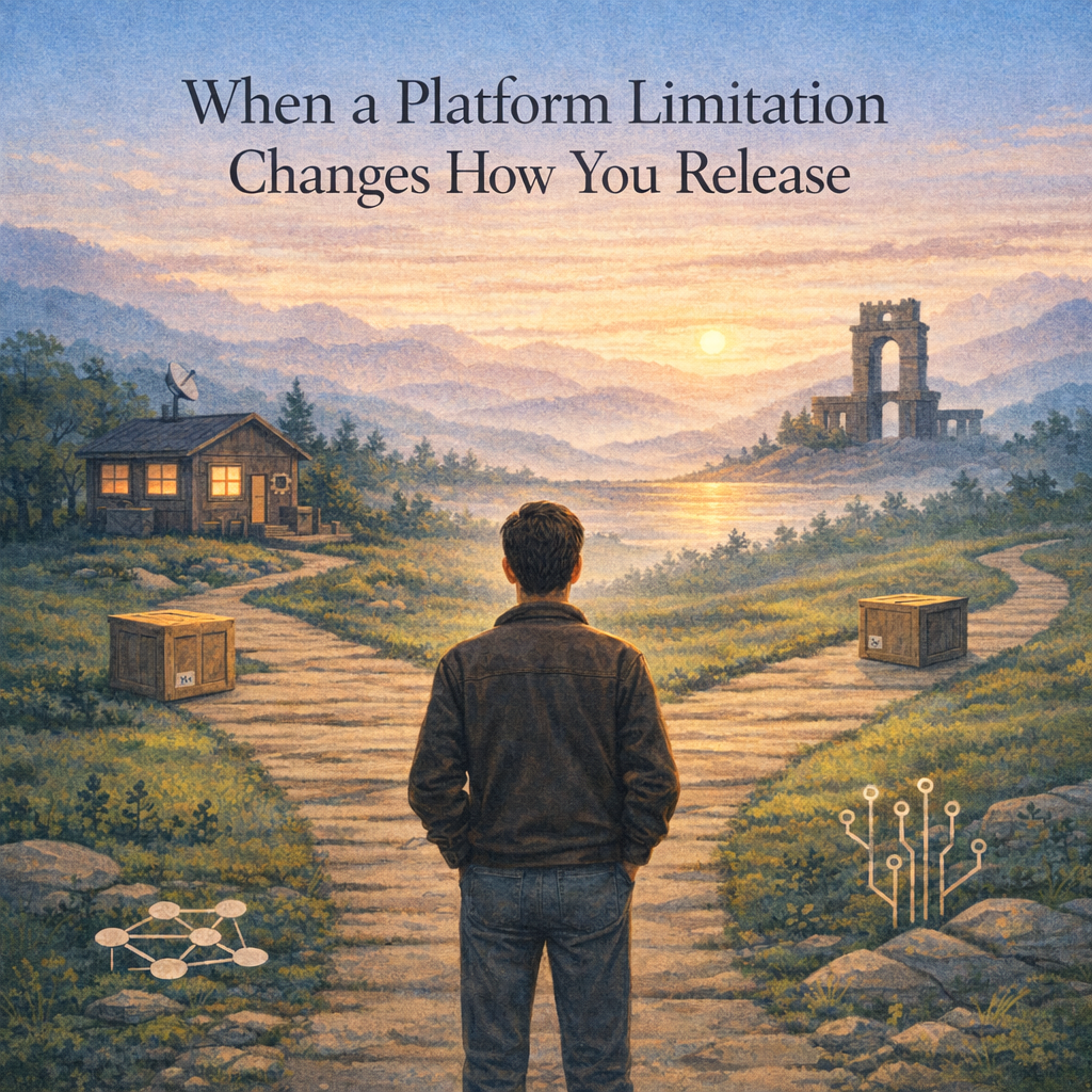 When a Platform Limitation Changes How You Release