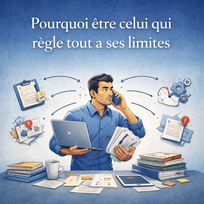 Pourquoi être celui qui règle tout a ses limites